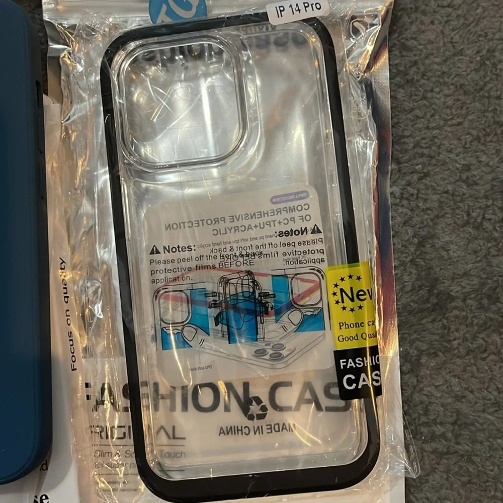 New set/5 phone cases for iPhone 14 Pro
